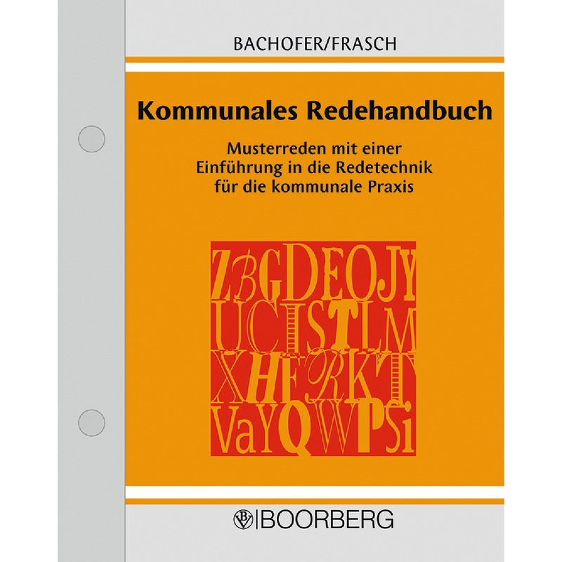 Kommunales Redehandbuch - mit Fortsetzungsbezug