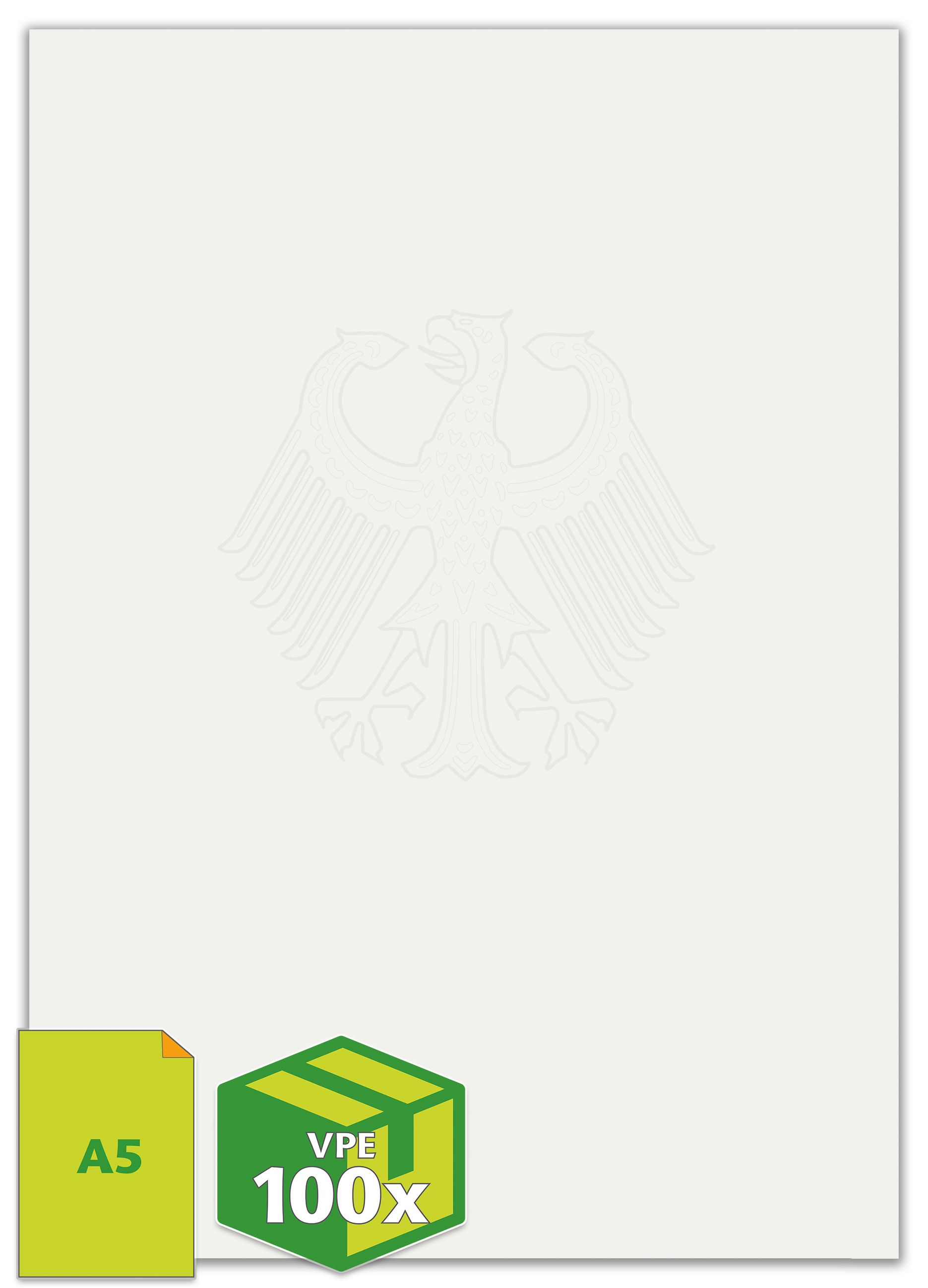 Sicherheitspapier DIN A5 mit Kopierschutz