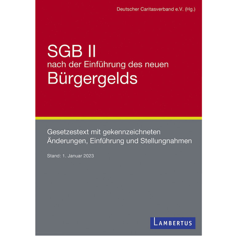 SGB II nach der Einführung des neuen Bürgergelds