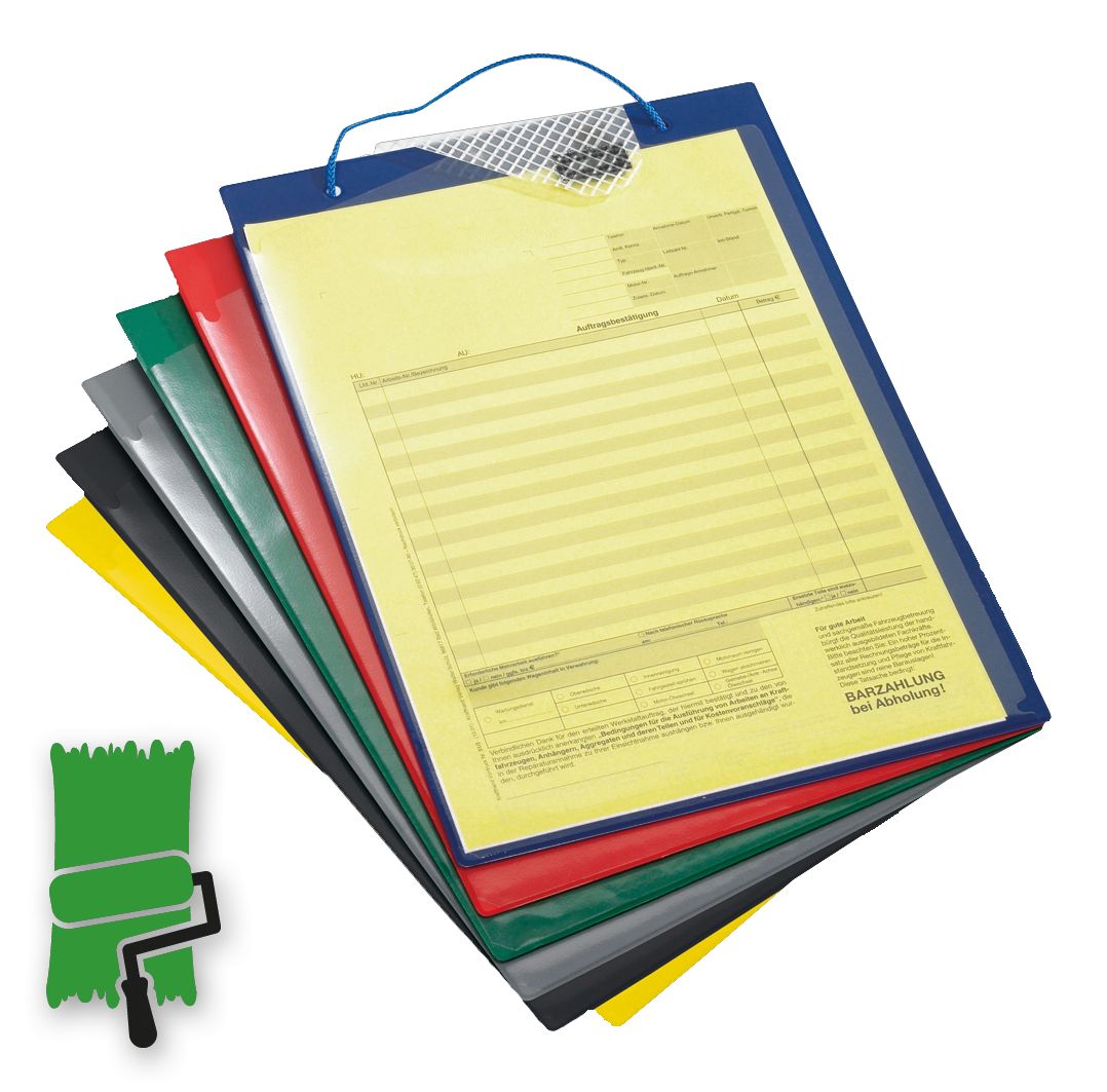 Auftragstasche PLUS mit Schlüsselfach, A4, grün Auftragstasche PLUS mit Schlüsselfach, A4, grün