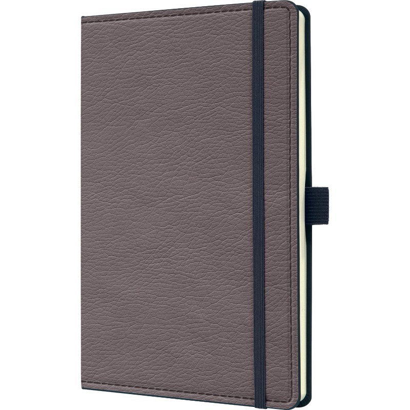 Sigel Notizbuch Conceptum® Casual, Hardcover, ca. DIN A5, Dot-Lineatur, 194 Seiten - taupe