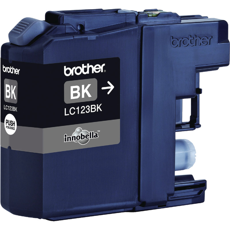 Brother Tintenpatrone LC123BK, schwarz