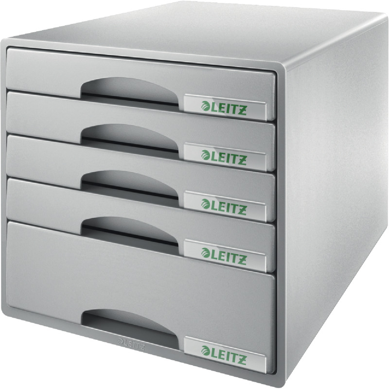 LEITZ Schubladenbox PLUS 5 - grau