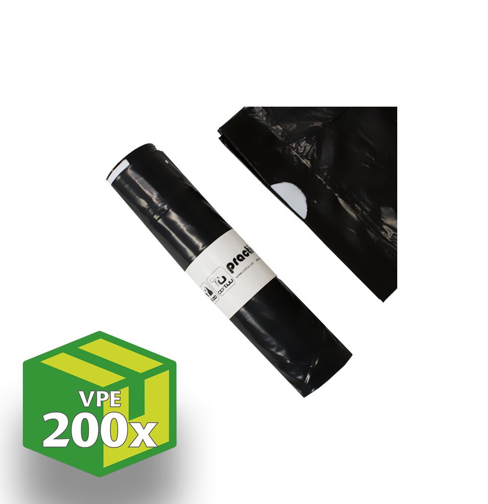 Abfallsack 60l schwarz mit Zugband