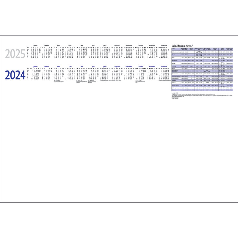 SoldanPlus Schreibunterlage 7510, 30 Blatt, 2024 / 2025