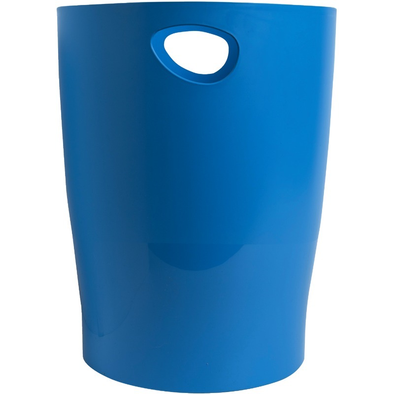 EXACOMPTA BeeBlue Papierkorb ECOBIN, 15 Liter - türkis