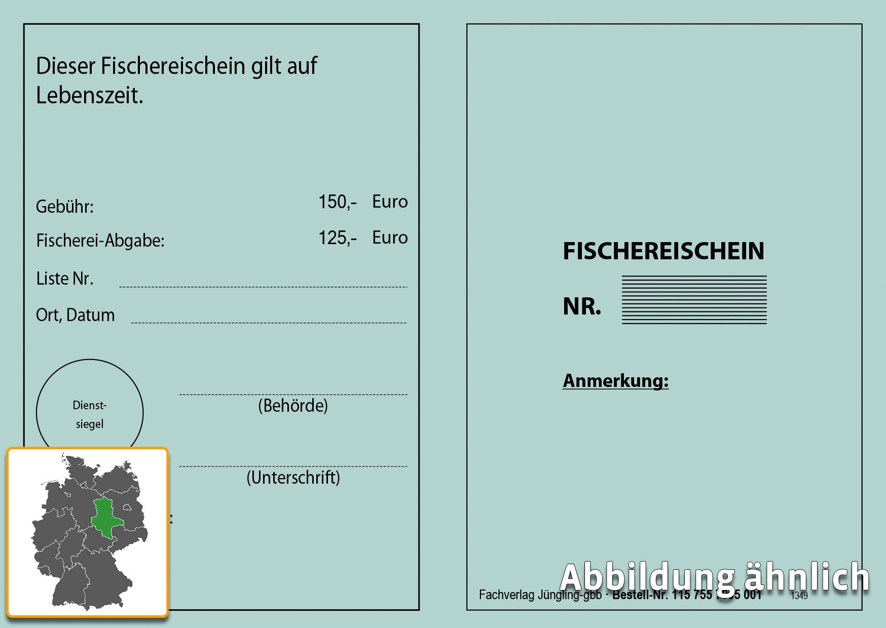 Fischereischein auf Lebenszeit