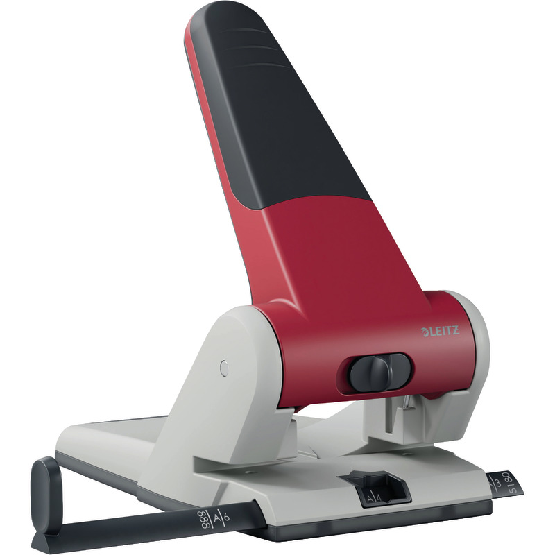 LEITZ Registraturlocher 5180 - rot