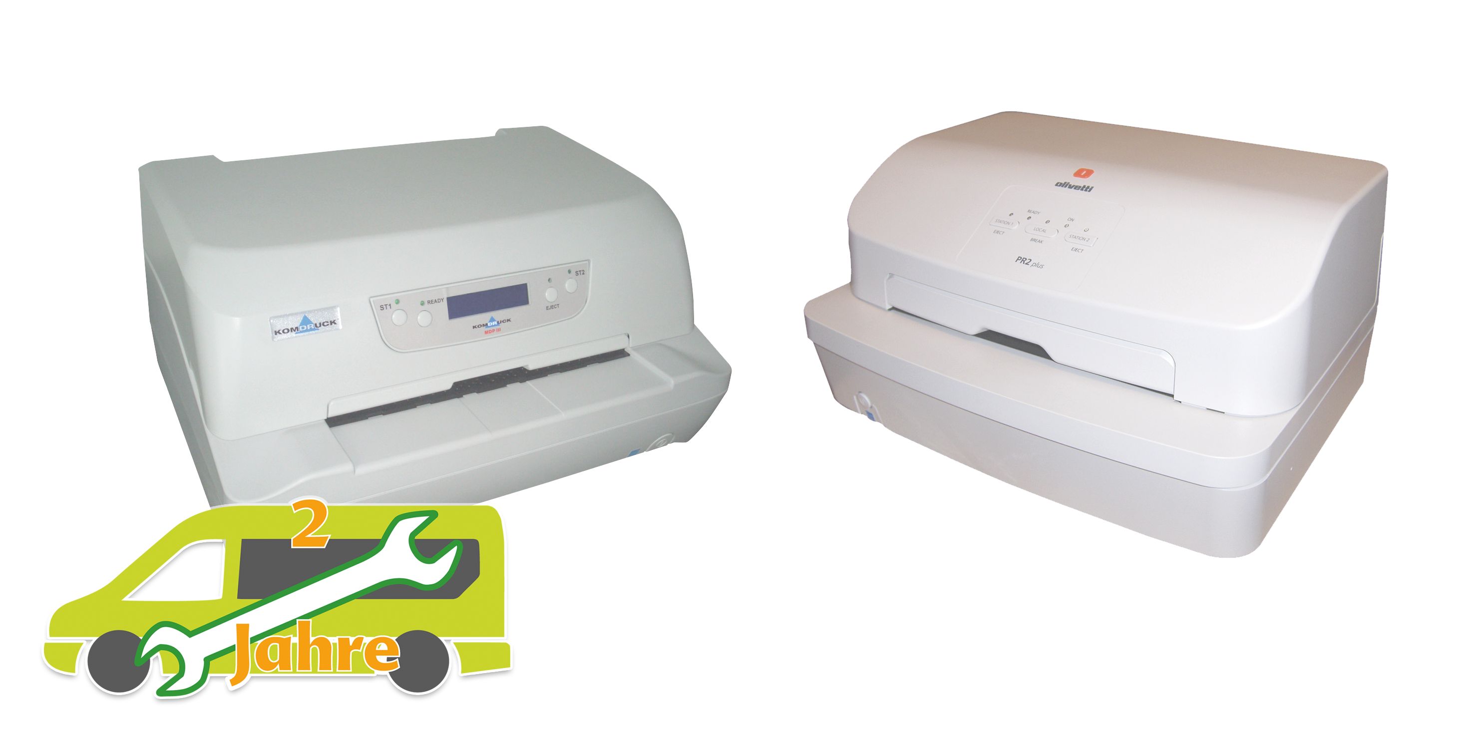 24 Monate Care Pack Bring-In-Service für KOMDRUCK MDP/PR2 Serie