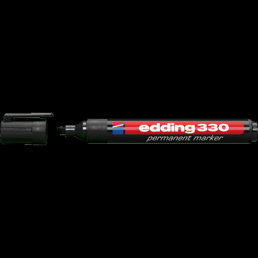 edding Permanentmarker 330 - schwarz