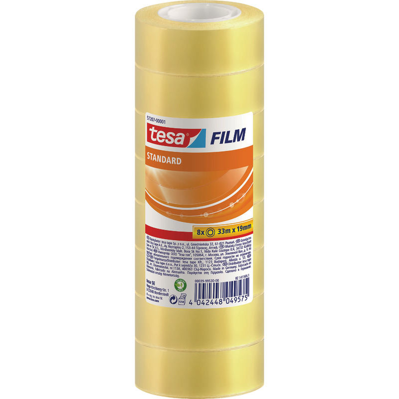 tesafilm® Standard, 19 mm x 33 m