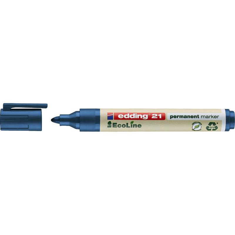 edding Permanentmarker EcoLine 21 - blau