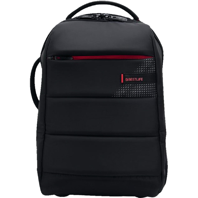 Bestlife Laptop Rucksack 15, 6 mit Trolleyfunktion