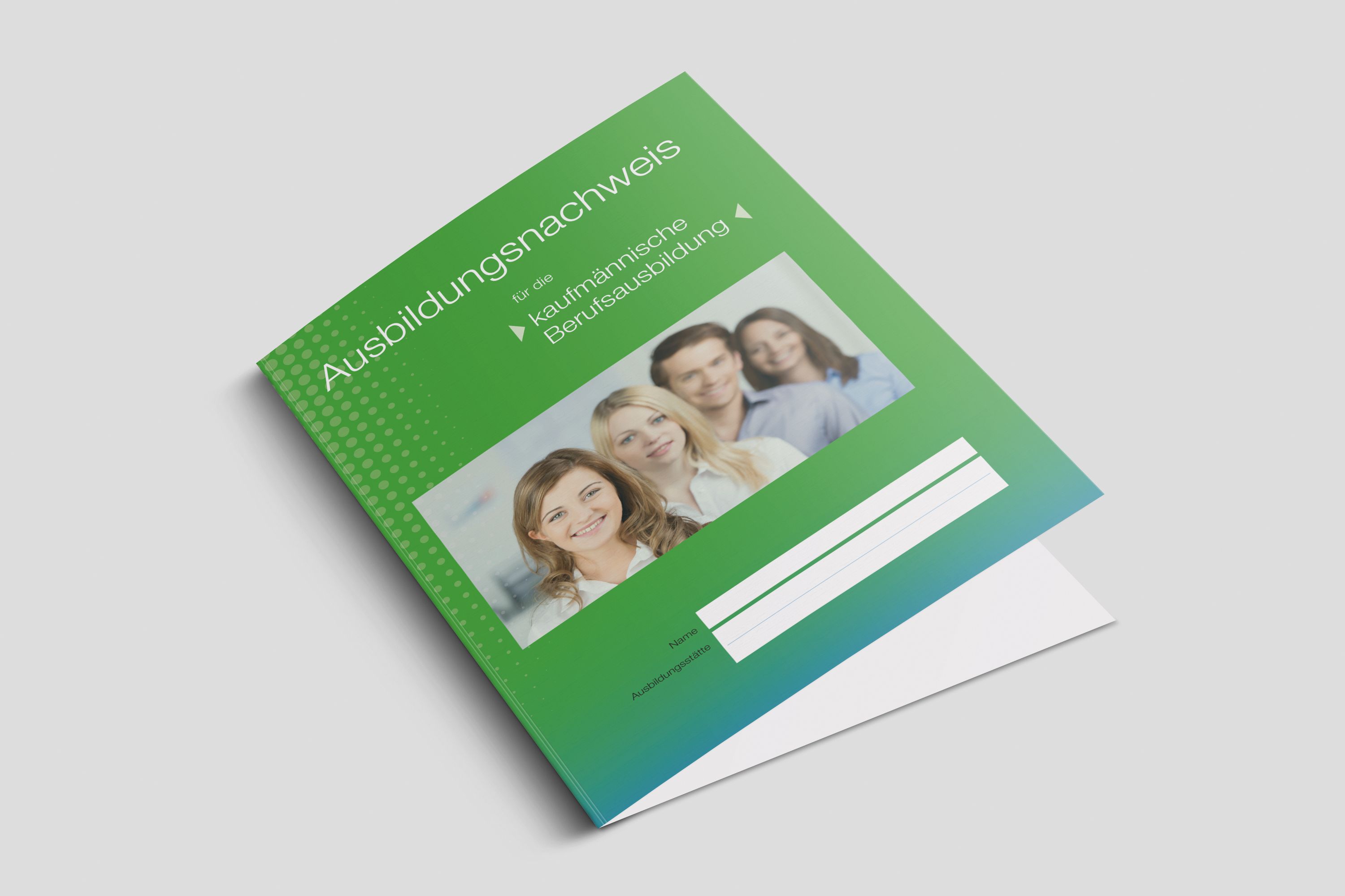 Ausbildungsnachweis kaufmännisch, Hefter ohne Einlagen