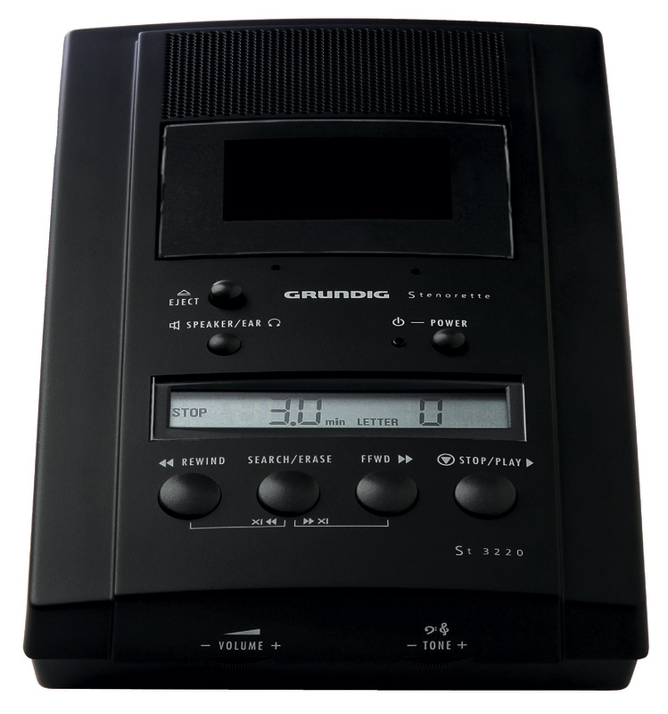 GRUNDIG Aufnahme-/Wiedergabestation St 3220 - schwarz