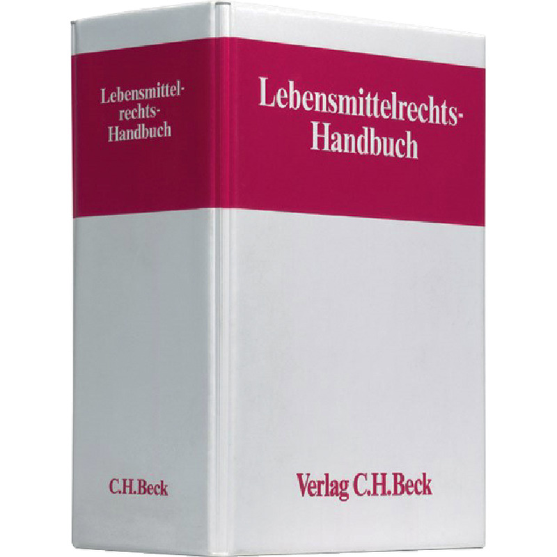 Lebensmittelrechts-Handbuch - mit Fortsetzungsbezug