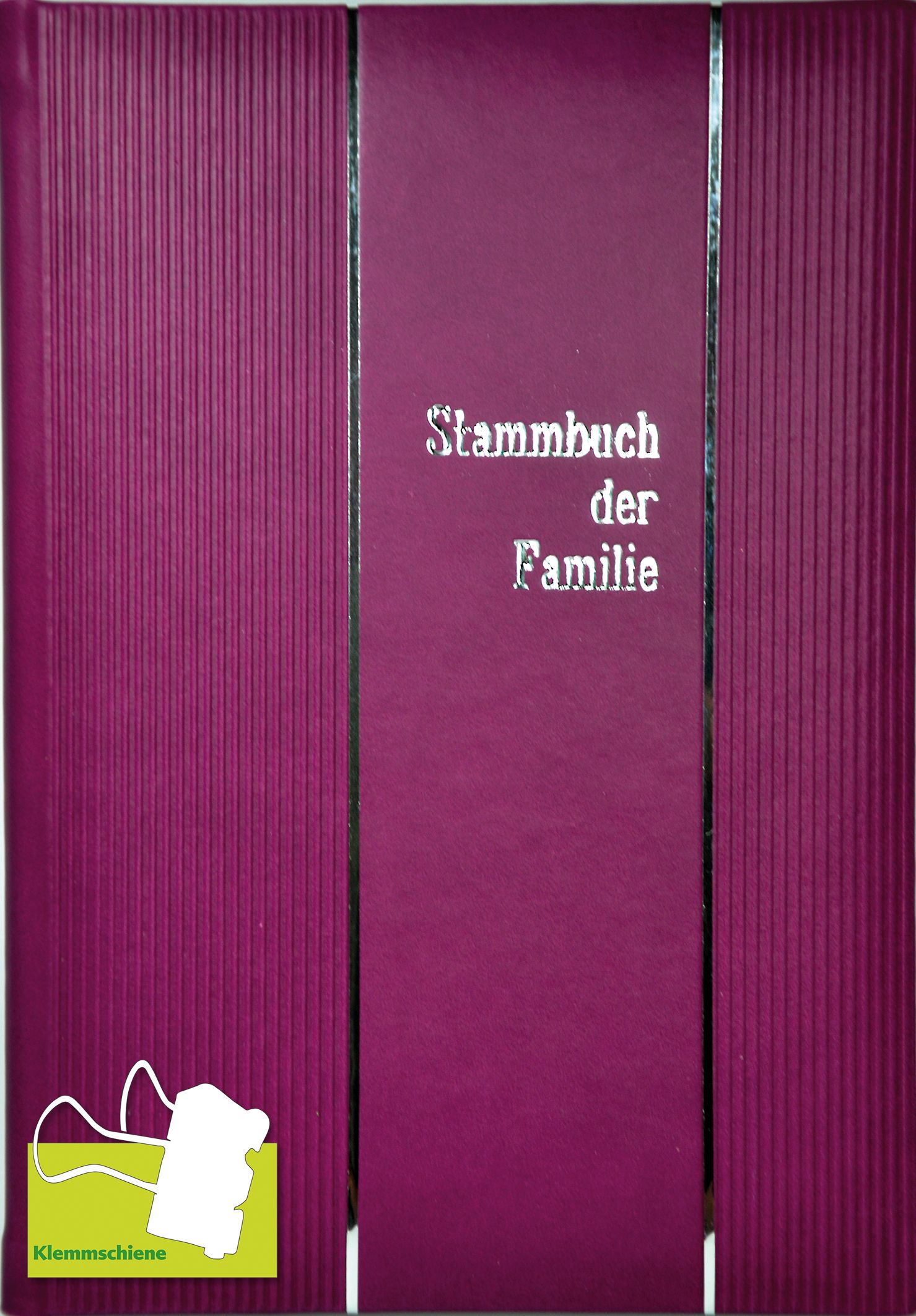 Stammbuch PURPUR, Klemmschiene (Seriennummer 8000880K)