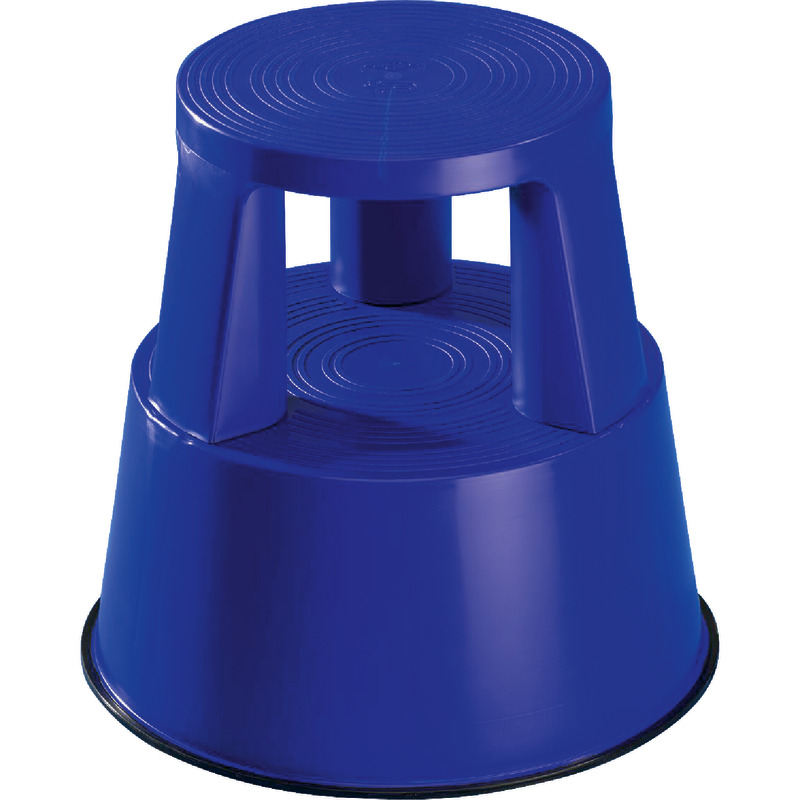 WEDO Kunststoff-Rollhocker STEP - blau WEDO Kunststoff-Rollhocker STEP - blau