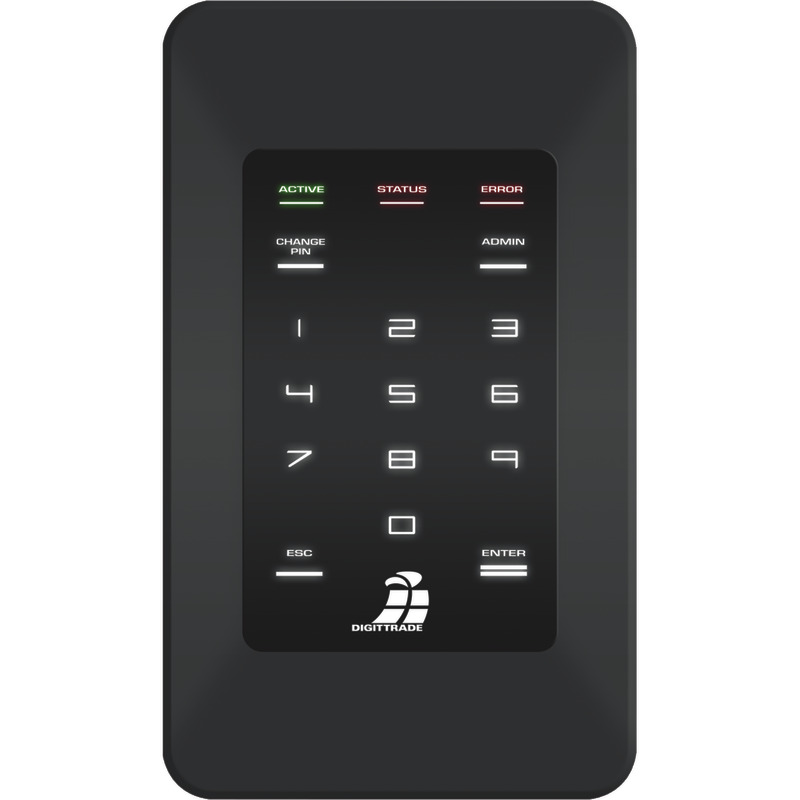 Digittrade HS256S Externe SSD Festplatte High Security, 500 GB