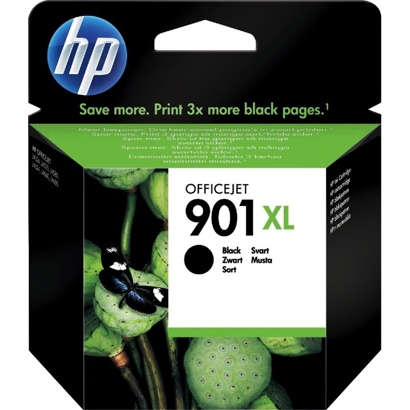 hp vivera Tintenpatrone CC654AE (Nr. 901XL), schwarz