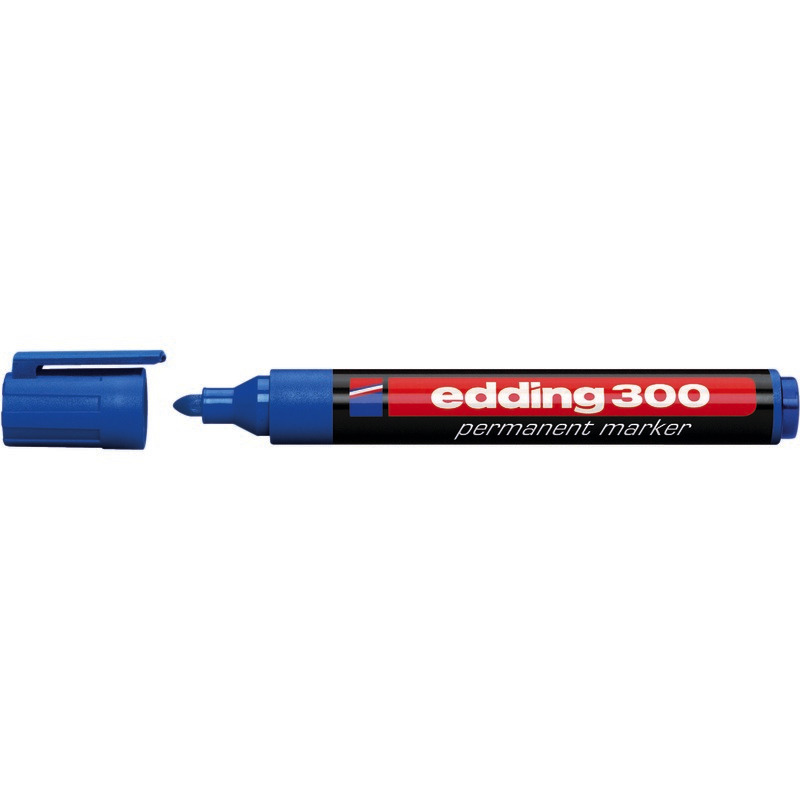 edding Permanentmarker 300 - blau