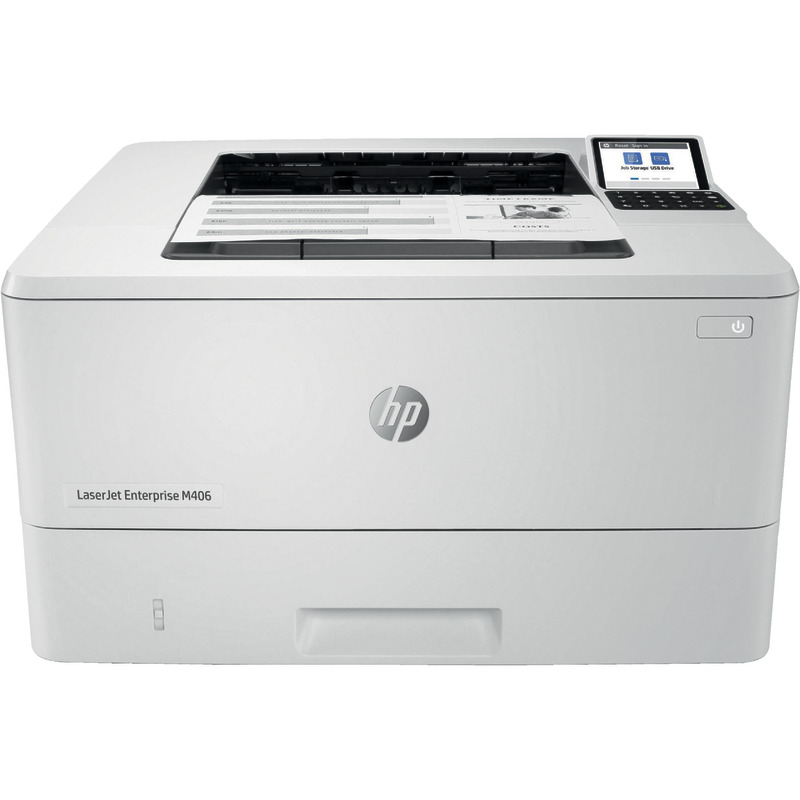 HP LaserJet Enterprise M406DN S/W-Laserdrucker 38 S./Min. A4 LAN Duplex