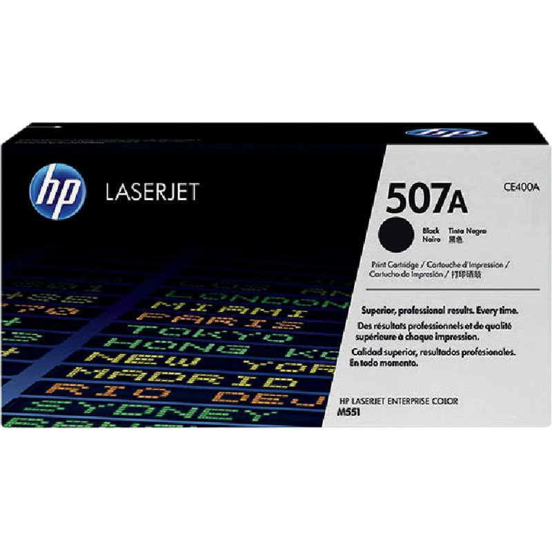 hp ColorSphere Toner CE400A, schwarz