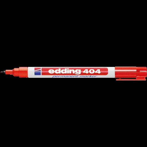 edding Permanentmarker 404 - rot