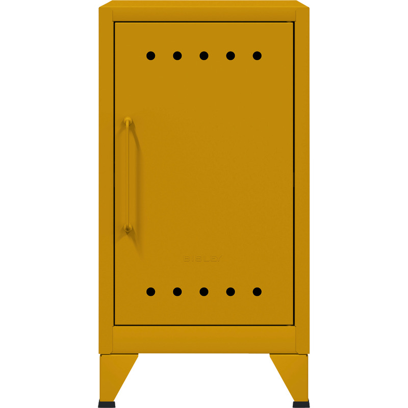 Bisley Fern Mini Ablageschrank, rechtsseitig öffnend - gelb
