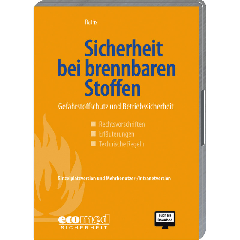 Sicherheit bei brennbaren Stoffen, CD-ROM - mit Fortsetzungsbezug