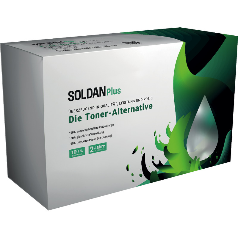 SoldanPlus Toner, schwarz, entspricht HP Q7553X