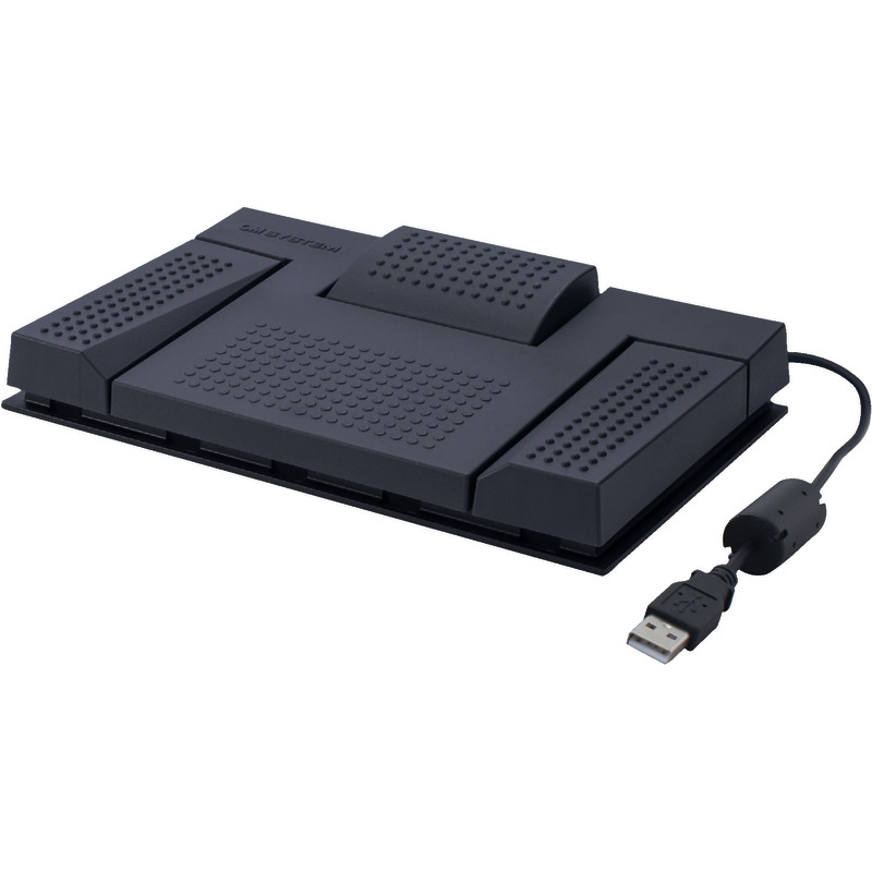 OM USB-Fußschalter RS28N mit 3 konfigurierbaren Pedalen