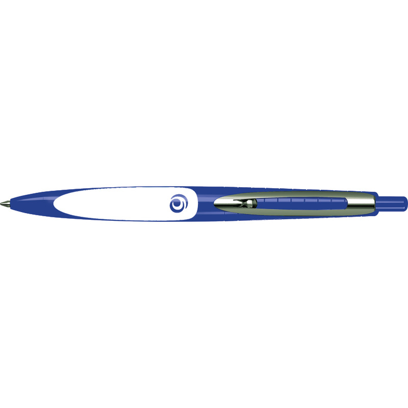 Herlitz Druckkugelschreiber my.pen - blau