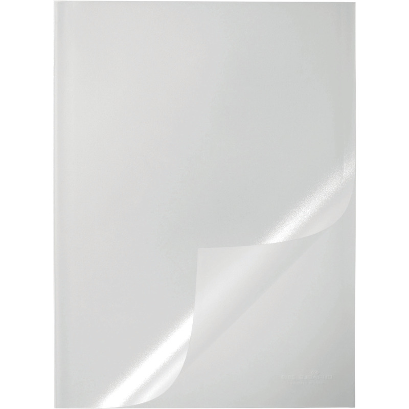 DURABLE Klemmschienenhüllen DIN A4 transparent - grautransparent