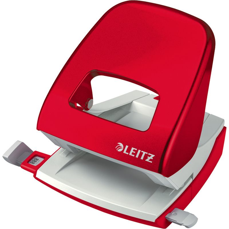 LEITZ NEXXT Bürolocher WOW 5008 - rot