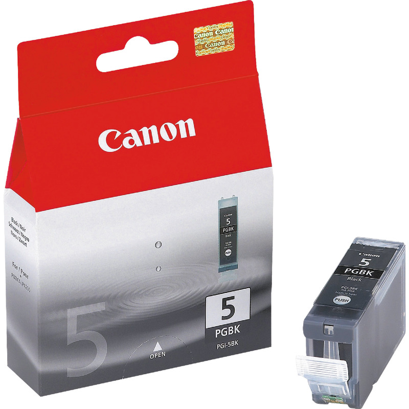 Canon Tintenpatrone PGI-5BK, schwarz