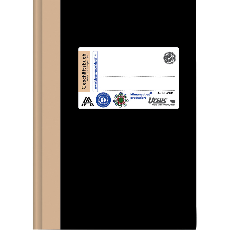 Staufen green Geschäftsbuch DIN A6, kariert