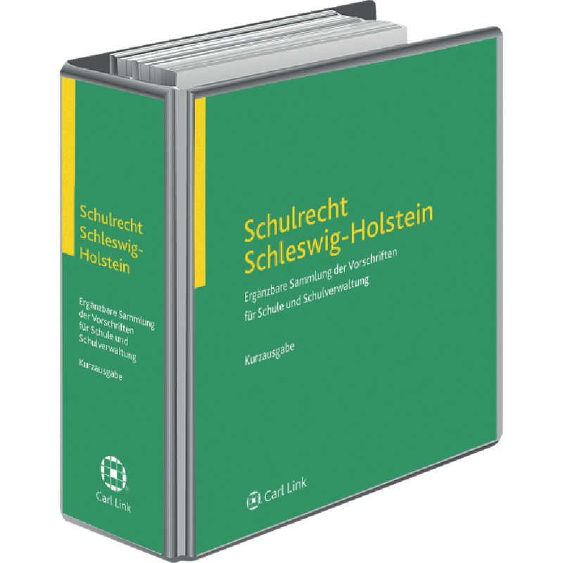 Schulrecht Schleswig-Holstein - Kurzausgabe - mit Fortsetzungsbezug