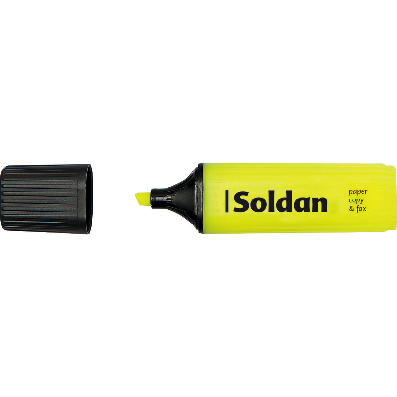 SoldanPlus Textmarker, Einzelfarben - gelb