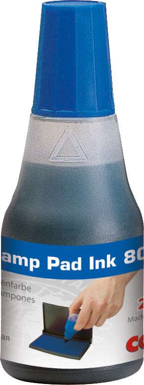 COLOP Dokumentenechte Stempelfarbe 801 - blau