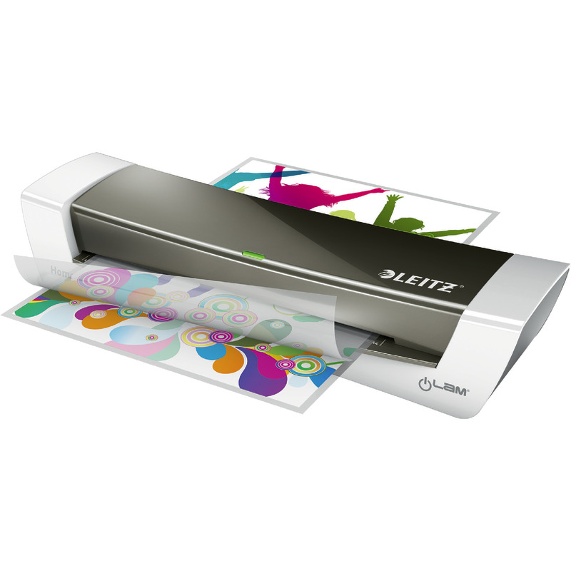 LEITZ iLAM Laminator Home Office 7368, DIN A4 - grau