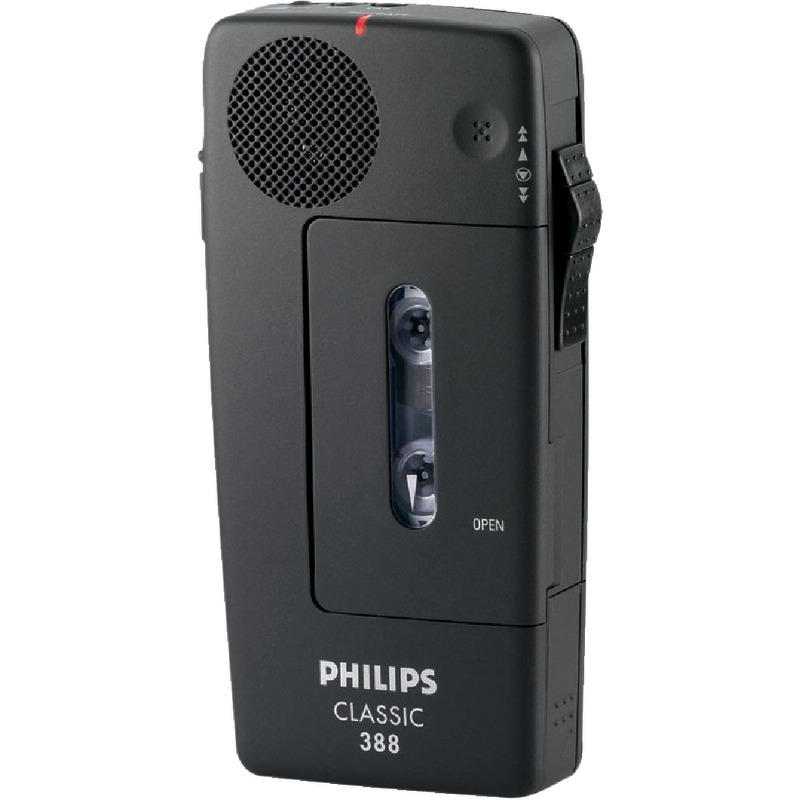 PHILIPS Diktiergeräte-Set Classic Pocket Memo 388