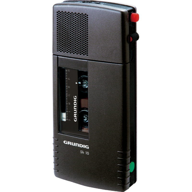Spar-Set! GRUNDIG Stenorette Sh 10 + Ledertasche + Netzladegerät + Akkusatz - schwarz Spar-Set! GRUNDIG Stenorette Sh 10 + Ledertasche + Netzladegerät + Akkusatz - schwarz