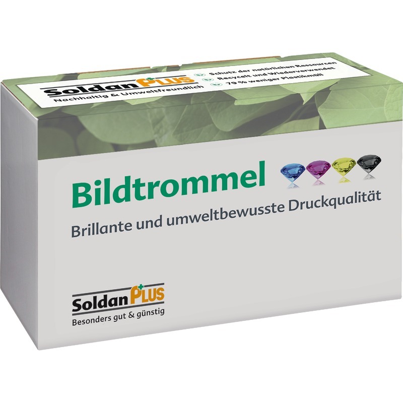 SoldanPlus Bildtrommel, schwarz, entspricht Brother DR3100