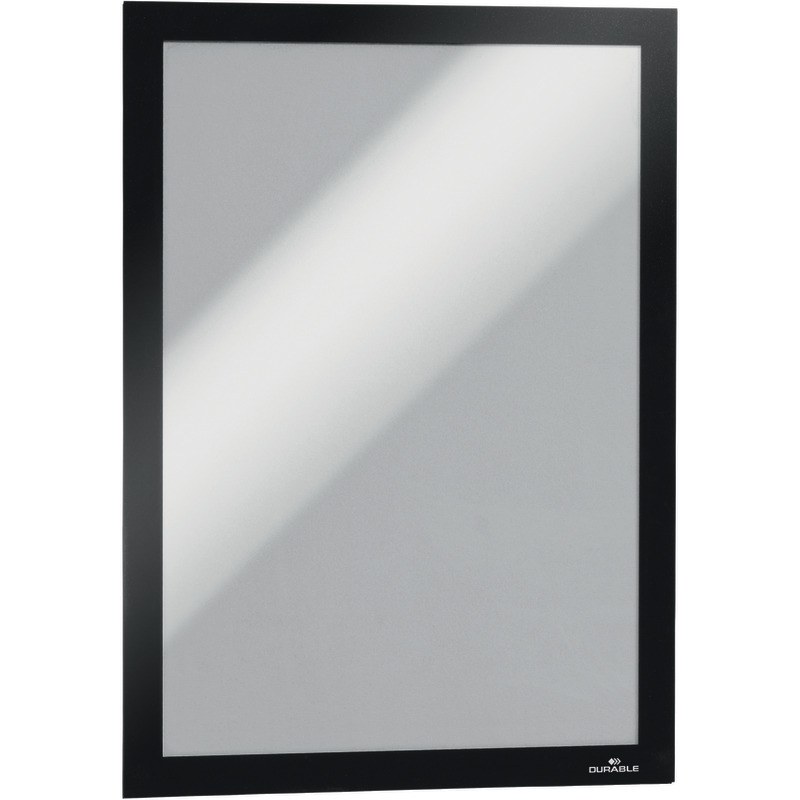 DURABLE Inforahmen DURAFRAME® Magnetic 4869, DIN A4, Rückseite magnetisch - schwarz