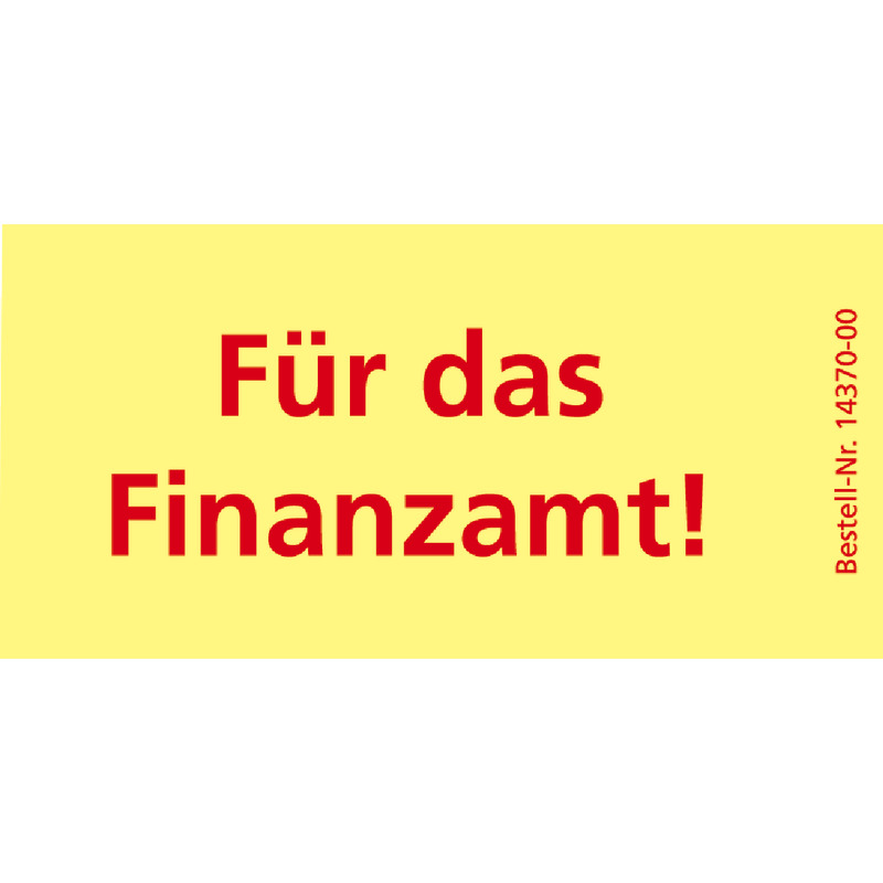 SoldanPlus Bedruckte Haftnotizen: Für das Finanzamt!