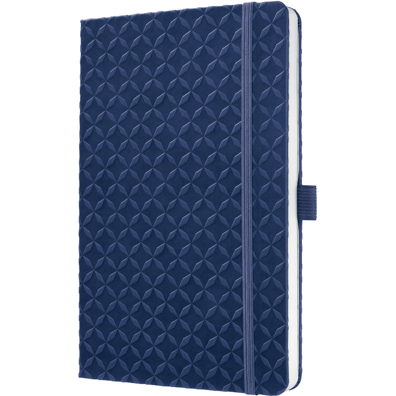 Sigel Notizbuch Jolie® Hardcover, ca. DIN A5, liniert, 174 Seiten - blau