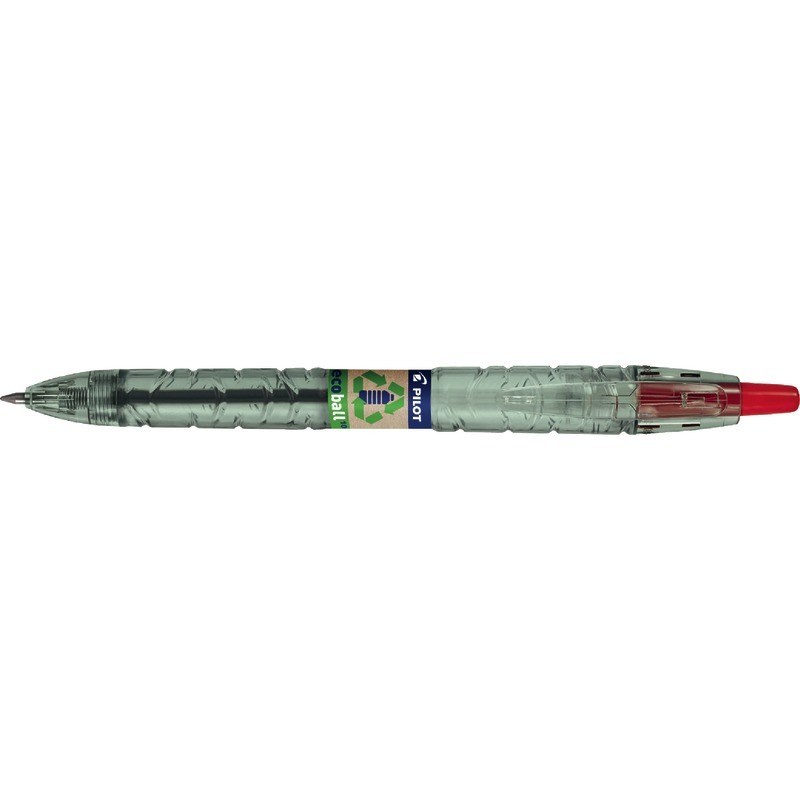 PILOT Kugelschreiber B2P Bottle to Pen Ecoball - rot