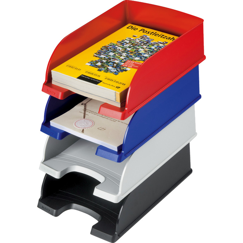 LEITZ Briefkorb Jumbo Plus 5233 - rot