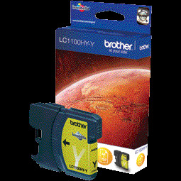 Brother Tintenpatrone LC1100HYY, gelb